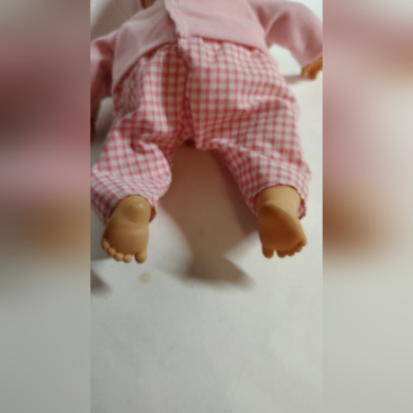 Vintage Cititoy Baby Doll 1999 Girl W/ Pacifier Cloth Body 13" - Picture 7 of 7